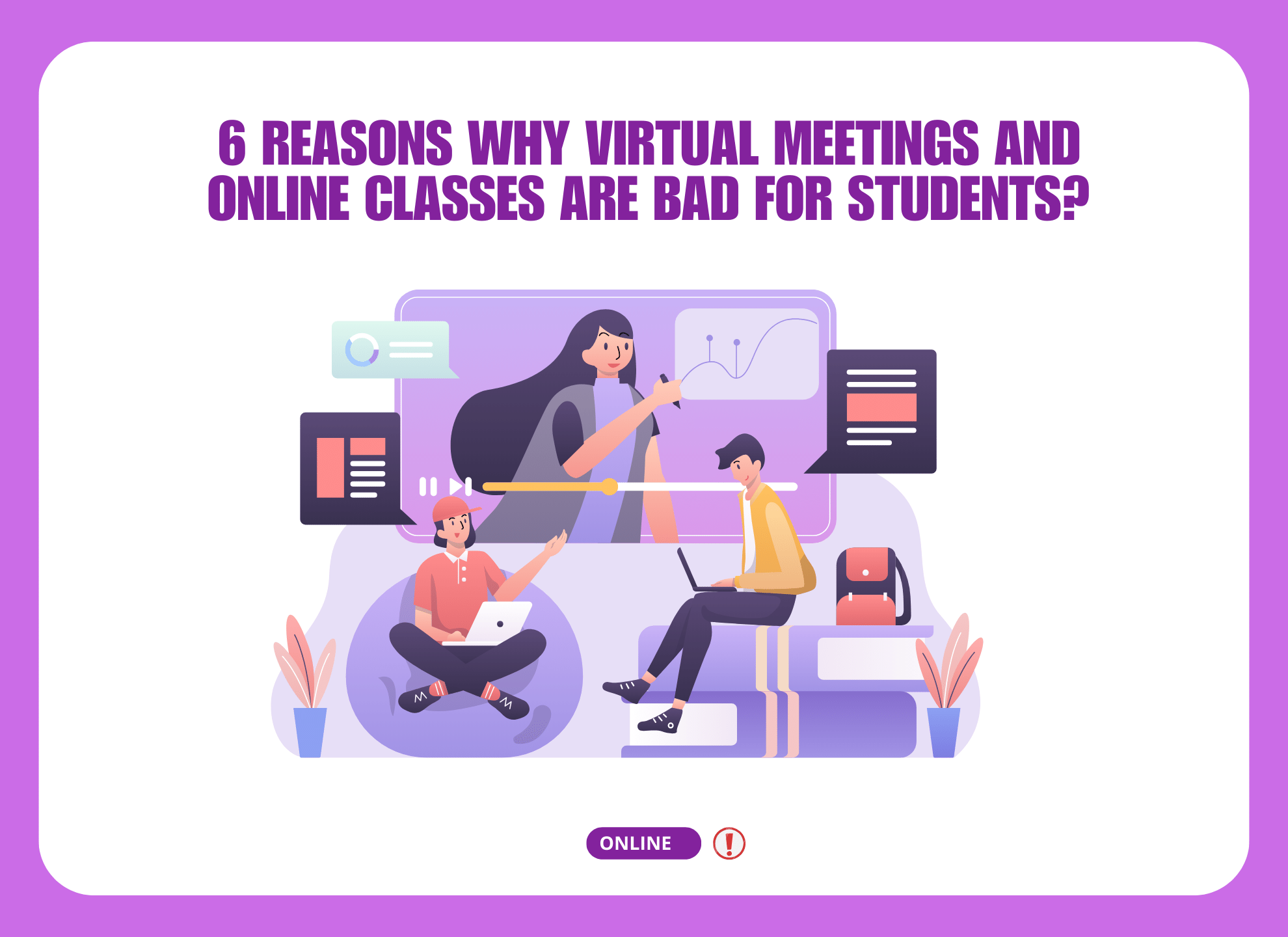 Reasons Why Virtual Meetings Are Bad for Students