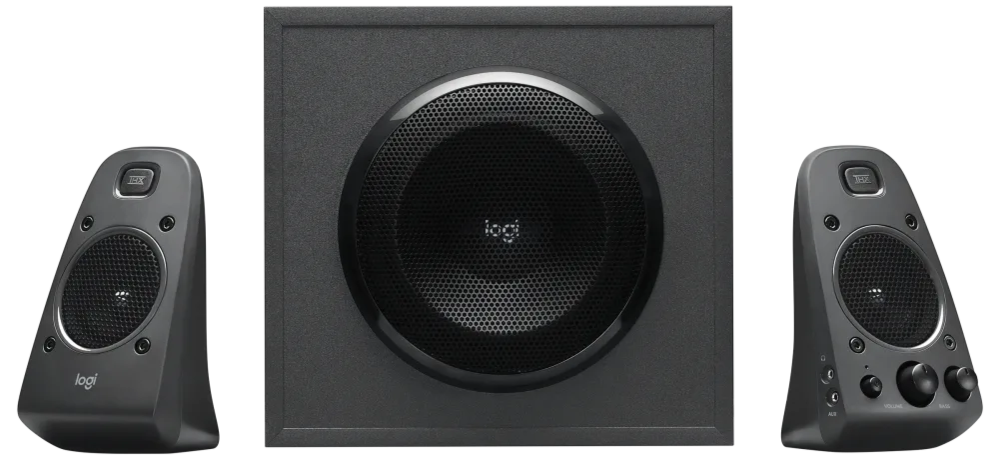 Logitech Z625 Speaker System with Subwoofer and Optical Input